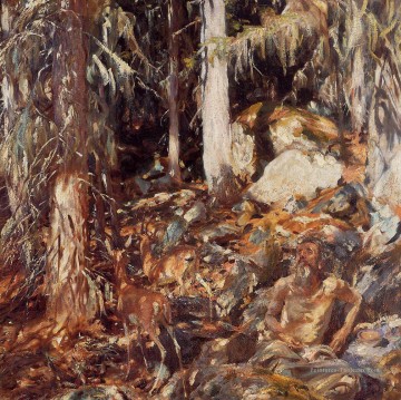 L’Ermite John Singer Sargent Peinture à l'huile